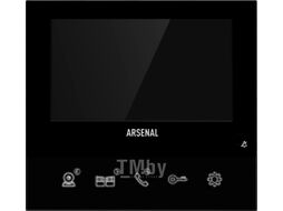 Монитор для видеодомофона Arsenal Афина Pro (черный)