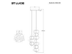 Люстра ST Luce SL6121.403.03