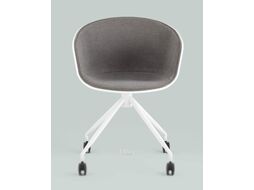 Кресло офисное Stool Group Libra / SL-7040ZB (рогожка серый)