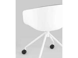 Кресло офисное Stool Group Libra / SL-7040ZB (рогожка серый)