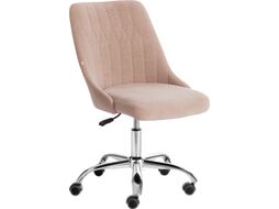 Кресло офисное Tetchair Swan флок (бежевый)