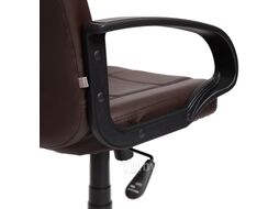Кресло офисное Tetchair СН747 кожзам (коричневый)