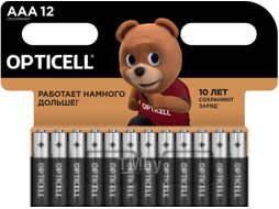 Комплект батареек Opticell Basic AAA 5051011 (12шт)
