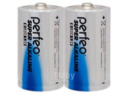 Комплект батареек Perfeo LR20/2BL Super Alkaline