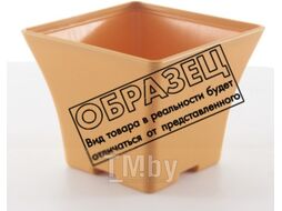 Кашпо BOTANICA Blok + поддон (9.5x8см, синий)