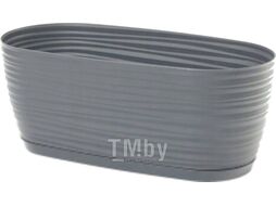 Кашпо Formplastic Sahara Petit / 3110-040 (платина)
