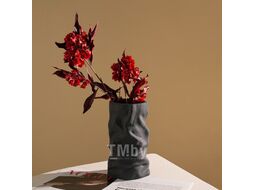 Ваза Merry Bear Home Decor Каратау / 30002495 (черный)