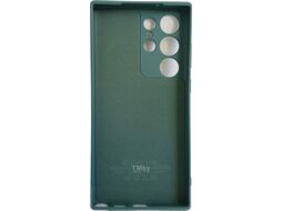 Чехол-накладка Case Coated для Galaxy S23 Ultra (темно-зеленый)