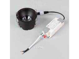 Точечный светильник Arlight MS-HARBOR-R82-10W Warm3000 BK 50deg / 048282