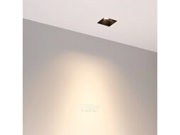 Точечный светильник Arlight MS-RIALTO-TRIMLESS-S40x40-9W Warm3000 BK 36deg / 048321