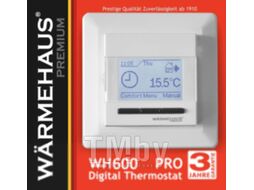 Терморегулятор для теплого пола Warmehaus WH Pro 600 (альпийский белый)