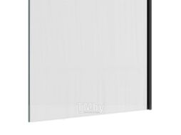 Стеклянная шторка для ванны Teymi Timo 60x140 / T00271 (прозрачное стекло/черный хром)