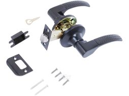 Ручка дверная Стандарт 8510 PS BL (черный)