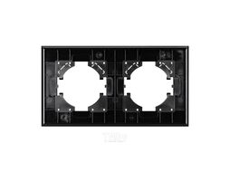 Рамка для выключателей и розеток Arlight FRM-XSILO-WD-2-NL / 050871
