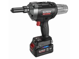 Заклепочник CRG 2063BL аккумуляторный (HD / 20V / 1х4,0 Ah / BL / Кейс) (E2208.023.01) ELITECH 207370