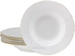 Набор тарелок Lenardi Maria Gold 226-005 (6шт)
