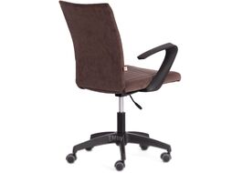 Кресло офисное Tetchair Spark флок (коричневый)