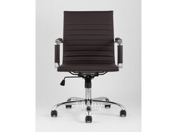 Кресло офисное TopChairs City S D-101 (коричневый)