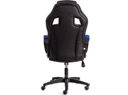 Кресло геймерское Tetchair Driver кожзам/ткань (черный/синий)