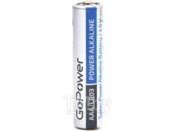 Комплект батареек GoPower Super Power Alkaline LR03/AAA / 00-00017749 (20шт)