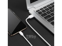 Кабель Borofone BX14 LinkJet AM-8pin Lightning (1м, белый)