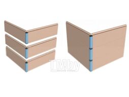 Грядка модульная Гаспадыня Базовая 200x80x12.5
