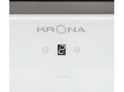 Вытяжка скрытая Krona Selina 600 Glass White S / 00026702