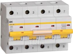 Выключатель автоматический IEK ВА 47-100 80А 4P 10кА С / MVA40-4-080-C