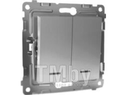 Выключатель Tokov Electric Pixel TKE-PX-V2I-C03 (алюминий)