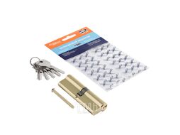 Цилиндровый механизм замка Нора-М STD Z Л-120 60-60 (золотистый, хедер)