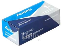 Цилиндровый механизм замка Avers ZM-80(30S/50)-S65-C11-CR (хром)