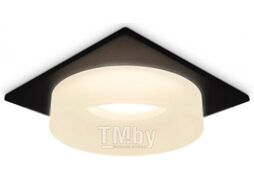 Точечный светильник Ambrella TN1316 SBK/FR (черный песок/белый матовый)