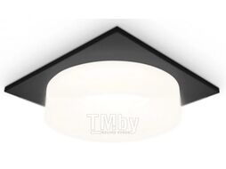 Точечный светильник Ambrella TN1316 SBK/FR (черный песок/белый матовый)