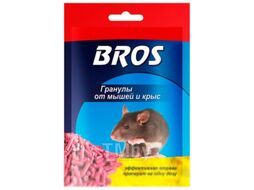Средство для борьбы с вредителями Bros Гранулы от мышей и крыс (90г)