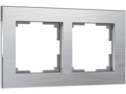 Рамка для выключателей и розеток Werkel W0021706 / a050957 (алюминий)