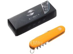 Нож швейцарский STINGER FK-K5017-6P (оранжевый)