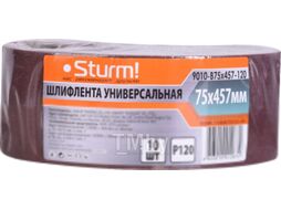 Набор шлифлент Sturm! 9010-B75x457-120