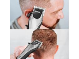 Машинка для стрижки волос Wahl 09657.0460 Rapid Clip (серебристый)
