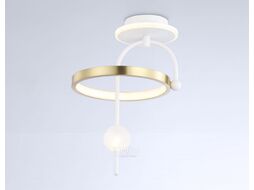 Люстра Ambrella Comfort FL66422 WH/GD (белый/золото)