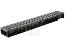 Лоток водоотводный Ecoteck Medium 100.65 h85 / ДИ 19617000 (с решеткой)