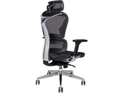 Кресло офисное Norden Hero Black / YS-0810H-T(E+E) (черный пластик/черная ткань)