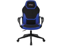 Кресло геймерское Brabix Alpha GM-018 / 532638 (черный/синий)
