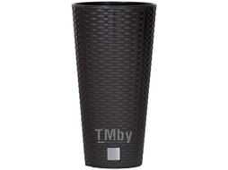 Кашпо Prosperplast Rato Tubus DRTUS400-440U (умбра)