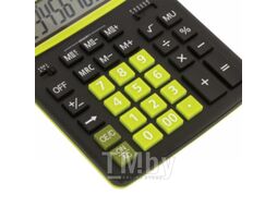 Калькулятор Brauberg Color-12-BKLG / 250477 (черно-салатовый)