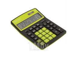 Калькулятор Brauberg Color-12-BKLG / 250477 (черно-салатовый)