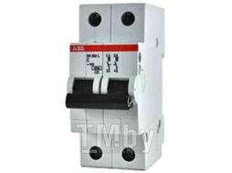 Выключатель автоматический ABB S 202 2P С 3А 6кА 2M / 2CDS252001R0034