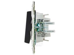 Выключатель IEK Skandy SK-V12-1-10-K02 (черный)