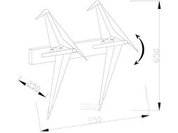 Бра Moderli Birds / V3076-2WL