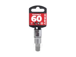 Головка 1/2 со вставкой TORX Security T60 L=60, на холдере Arnezi R0345260