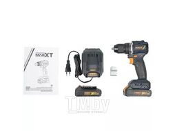 Аккумуляторный шуруповерт, 20V/2.0AH MAXXT MDD20V
